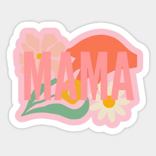 Mama floral Sticker